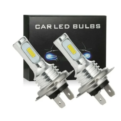 Set 2 becuri LED AUTO H7 3570 XL de ceata putere 80W 4000 lumeni temperatura 6000-6500K