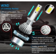 Set 2 becuri Led C6 H1 putere 36W temperatura 6500K 3800 LM