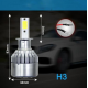 Set 2 becuri Led C6 H3 putere 36W temperatura 6500K