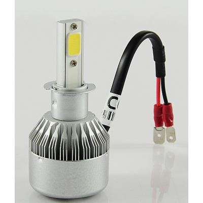 Set 2 becuri Led C6 H3 putere 36W temperatura 6500K