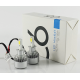 Set 2 becuri Led C6 H3 putere 36W temperatura 6500K
