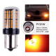 Set 2 Becuri LED Canbus 1156 Pozitie Portocaliu BA15S P21W 144 LED-uri