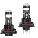 Set 2 becuri led cu lupa pro H4 LED K88 280w 12V 6500k 28000 LM