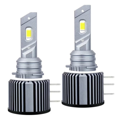 Set 2 becuri LED H15 Canbus 120W 12000LM fara eroare lumina alb rece