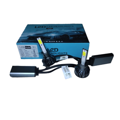 Set 2 Becuri Led H1 F2 COB Canbus 100W Lumina Alb-Rece 12.000 Lumeni