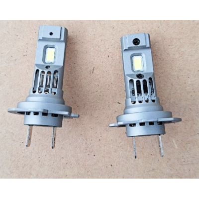 Set 2 becuri led H7 FQ5 lumina alba 6500k 12000 Lumeni cu ventilator RU