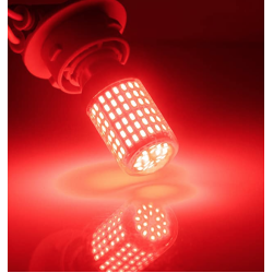 Set 2 Becuri LED ROSU cu anulator 