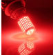 Set 2 Becuri LED ROSU cu anulator