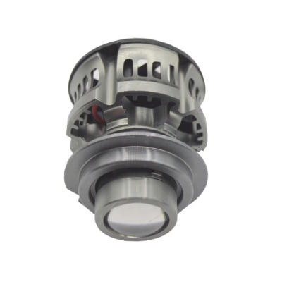 Set 2 becuri V6 auto LED H7 de 100W 6000k lumina alb rece si flux luminos