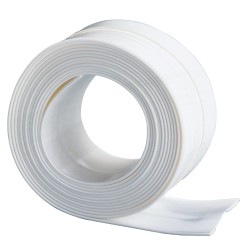 Set 2 Benzi late adezive etansare pentru baie din plastic Alb 3 M