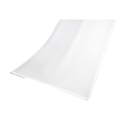 Set 2 Benzi late adezive etansare pentru baie din plastic Alb 3 M