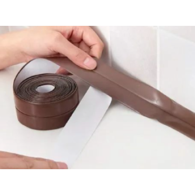 Set 2 Benzi late adezive etansare pentru baie din plastic MARO 3 M