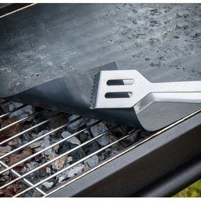 Set 2 folii antiaderente BBQ Grill Matt din teflon pentru gratar
