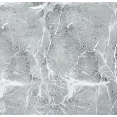 Set 2 Folii imitatie marmura GRI cu ALB autoadezive pentru bucatarie baie 60 x 300 cm