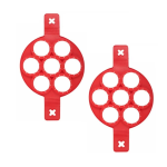 Set 2 Forme din silicon pentru clatite americane sau omlete