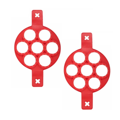 Set 2 Forme din silicon pentru clatite americane sau omlete Set 2 Forme din silicon pentru clatite americane sau omlete