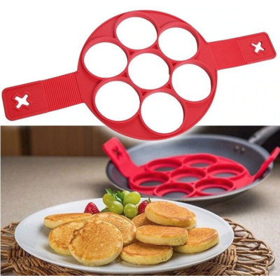 Set 2 Forme din silicon pentru clatite americane sau omlete Set 2 Forme din silicon pentru clatite americane sau omlete