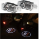 Set 2 Holograme LED cu LOGO AUDI pentru Portiere