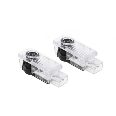 Set 2 Holograme LED cu LOGO BMW pentru Portiere
