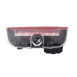 Set 2 Holograme LED cu LOGO Skoda Superb pentru Portiere