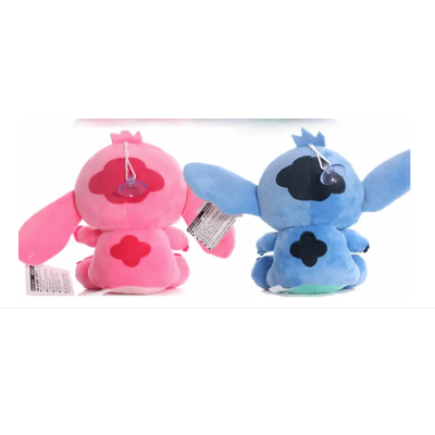 Set 2 Jucarii de Plus Stitch si Angel de 20 cm