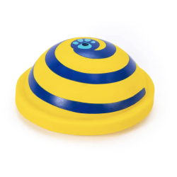 Set 2 Jucarii interactive pentru catei 2 in 1 minge si disc cu sunete