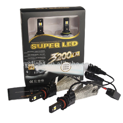 Set 2 Lampi Auto H7 Super Led 60W, 6400 Lumeni, 6500K