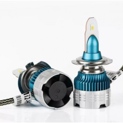Set 2 Lampi LED AUTO Mi2 H7 temperatura 6000k putere 50W 8000 LM