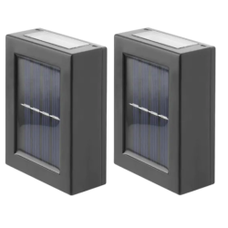 Set 2 lampi solare pentru perete exterior YD-3