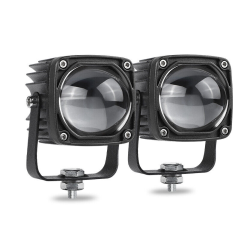 Set 2 LEDURI auto U9 bi-color alb galben