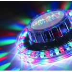 Set 2 Lumini LED Galaxy Wheel Light Disco Light 48 LED 360