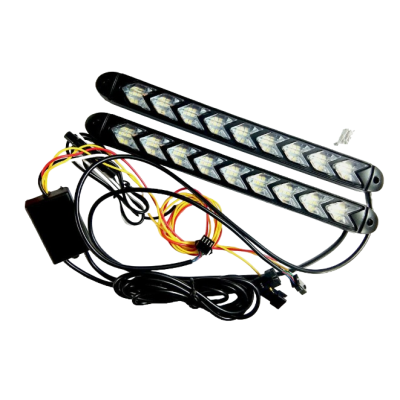 Set 2 Lumini LED pentru semnalizare cu sageti schimbare de culoare