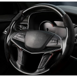Set 2 manere antigrip ergonomice pentru volan negre