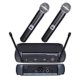 Set 2 Microfoane WG-X58 / X51  Wireless WVNGR  Black cu receiver