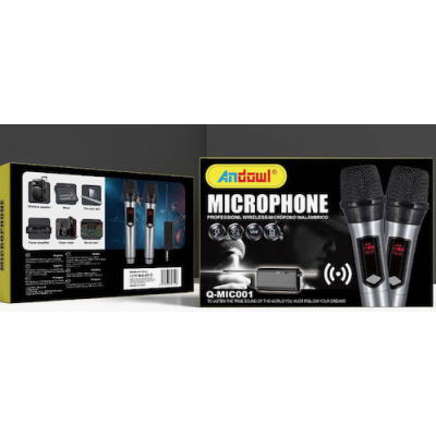 Set 2 microfoane wireless Andowl Q MIC001