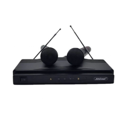 Set 2 microfoane wireless karaoke MIC590