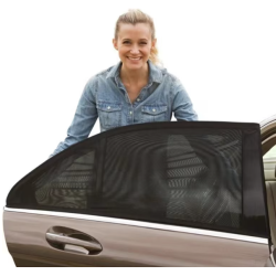 Set 2 Parasolare geamuri laterale-spate plasa anti-insecte