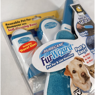 Set 2 Perii FUR WIZZARD de scame pentru îndepartarea părului