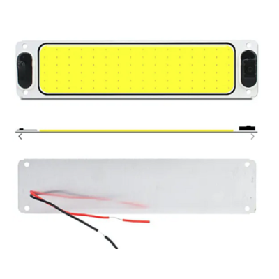 UB Set 2 Plafoniere auto LED 260mm universale 12 24V dube rulote camioane RUAN