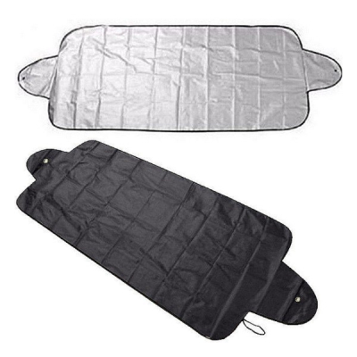 Set 2 Prelata protectie parbriz cu 2 fete Iarna / Vara 70 x 145 cm