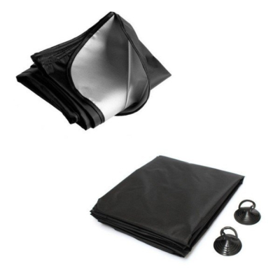 Set 2 Prelata protectie parbriz cu 2 fete Iarna / Vara 70 x 145 cm