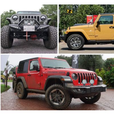 Set 2 Proiectoare LED TP-1642 auto offroad 42W 12V-24V 3520 lumeni ROTUNDE