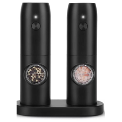 Set 2 rasnite electrice sare piper sau alte condimente cu incarcare USB