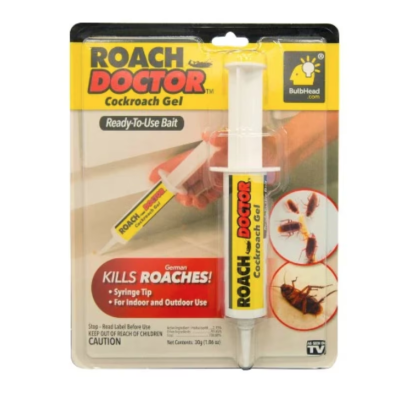 Set 2 Solutie pentru Gandaci tip GEL RoachDoctor cu Efect Imediat  FOARTE Eficienta BS