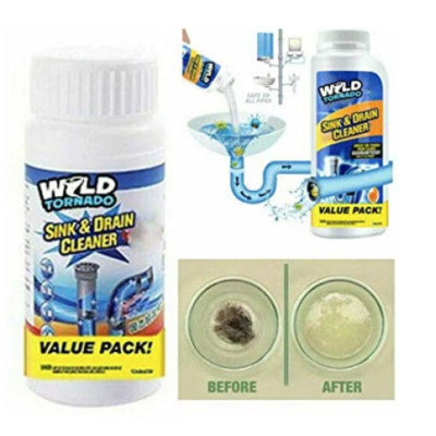 Set 2 Solutii pentru desfundarea tevilor WILD TORNADO 100 g