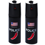 Set 2 Spray POLICE paralizant de buzunar cu Chilli 