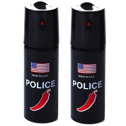 Set 2 Spray POLICE paralizant de buzunar cu Chilli 