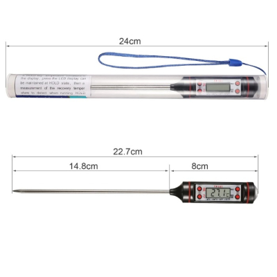 Set 2 termometre digitale pentru mancare