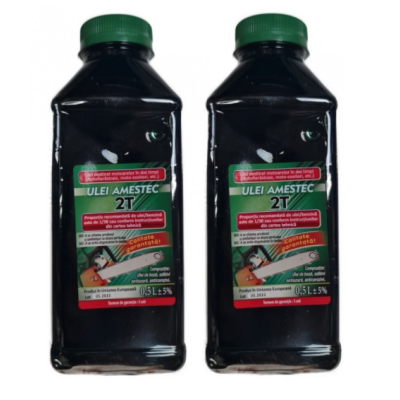 Set 2 Ulei amestec 2T VERDE 0,5l (B40)