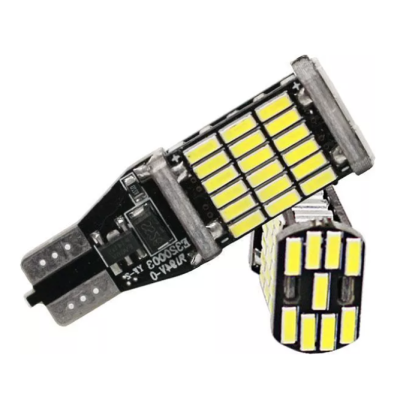 Set 2 x Becuri auto LED SMD T15 16W Canbus